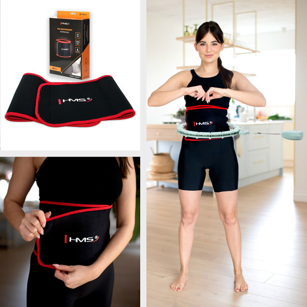 HULA-HOOP-REIFEN GREEN MIT MAGNETEN UND SCHWERKRAFTBALL + ZÄHLER HMS