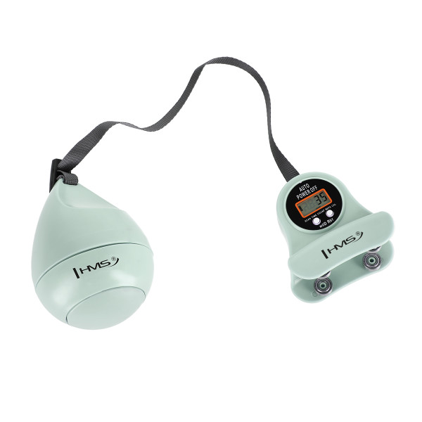 HHM13 HULA-HOOP-REIFEN GREEN MIT MAGNETEN UND ZÄHLER HMS + SLIMMING-GURT BR163 RED