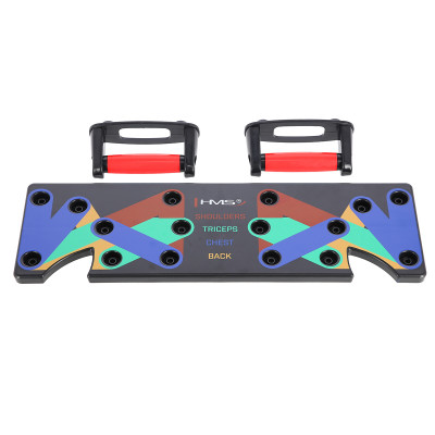 MULTIFUNKTIONALES LIEGESTÜTZBRETT ROT HMS