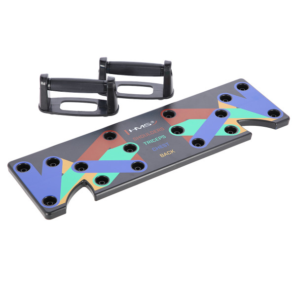 MULTIFUNKTIONALES LIEGESTÜTZBRETT SCHWARZ HMS