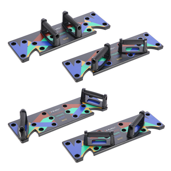 MULTIFUNKTIONALES LIEGESTÜTZBRETT SCHWARZ HMS