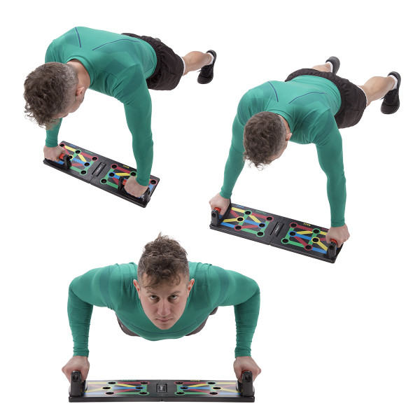 MULTIFUNKTIONALES LIEGESTÜTZBRETT HMS