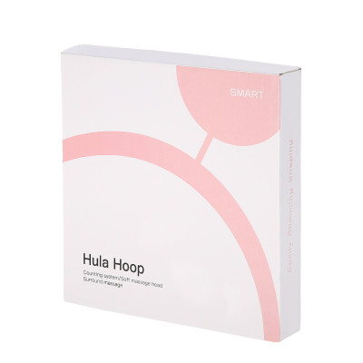 VIOLET HULA-HOOP-REIFEN MIT SCHWERKRAFTBALL + ZÄHLER