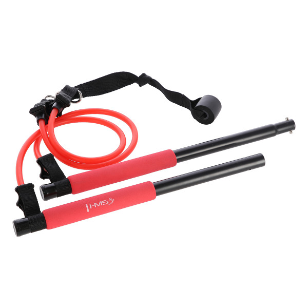 SET MIT DER PILATES-STANGE HMS