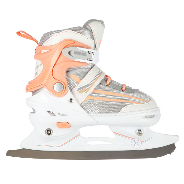 2-IN-1 WEIß-ROSA GRÖßE S (29-33) INLINER MIT DER AUSTAUSCHBAREN EISKUNSTLAUF-KUFE NILS EXTREME