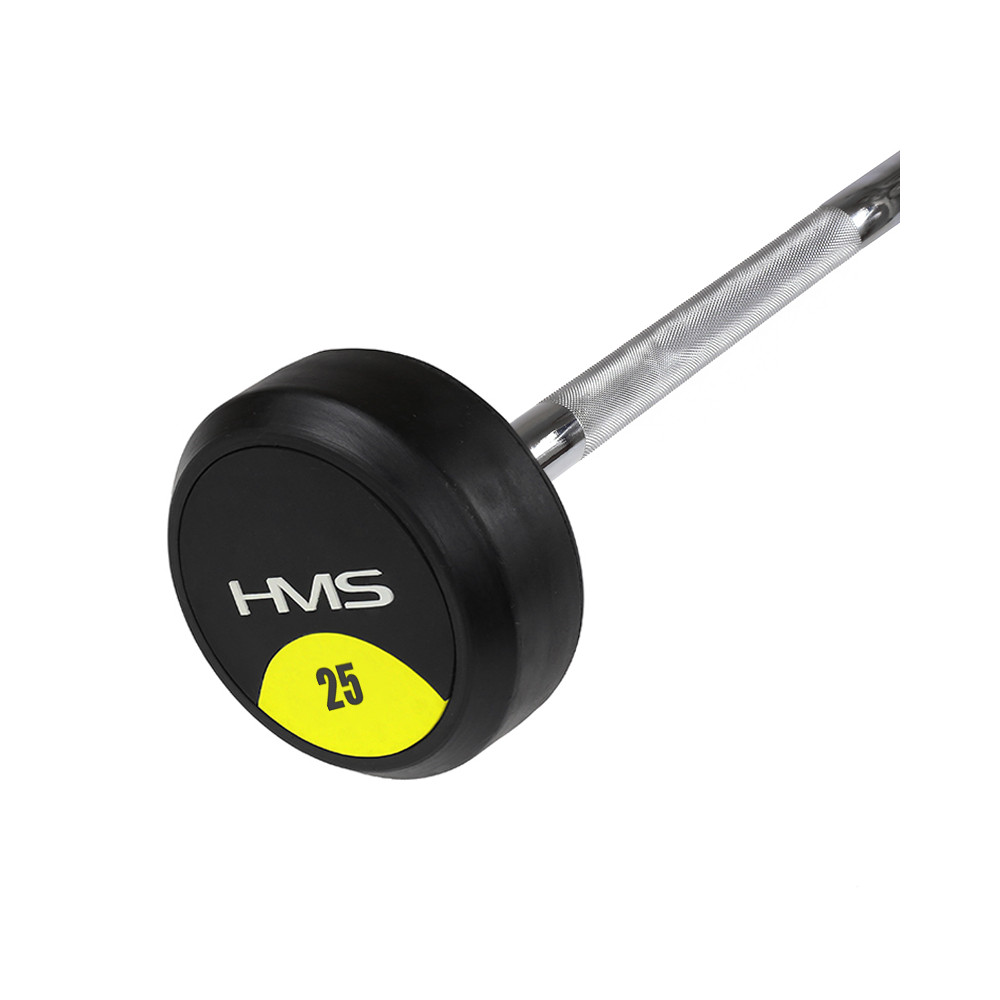 LANGHANTEL / LANGSTANGE MIT GUMMIBESCHICHTUNG 25 KG HMS