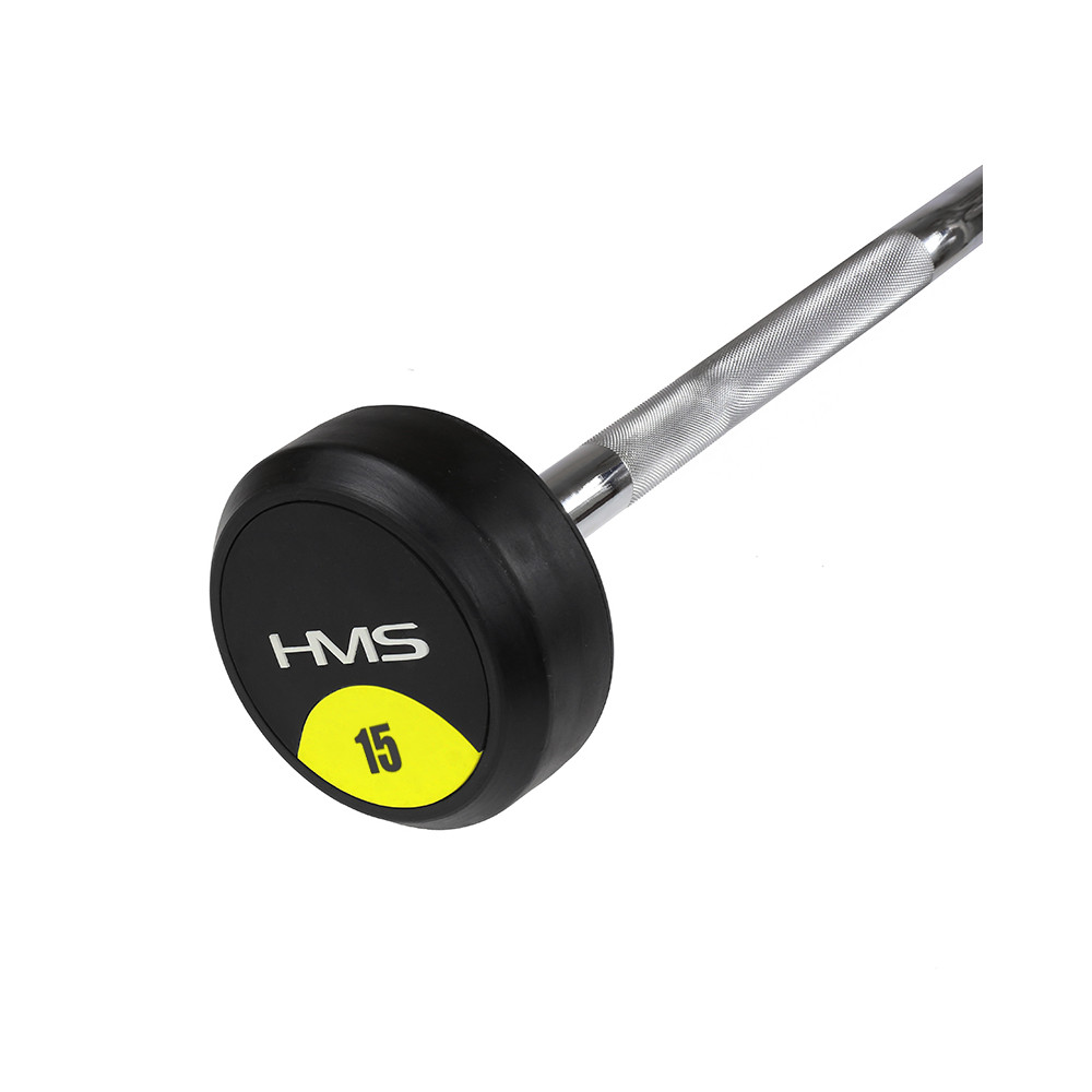 CURLHANTEL / CURLSTANGE MIT GUMMIBESCHICHTUNG 15 KG HMS