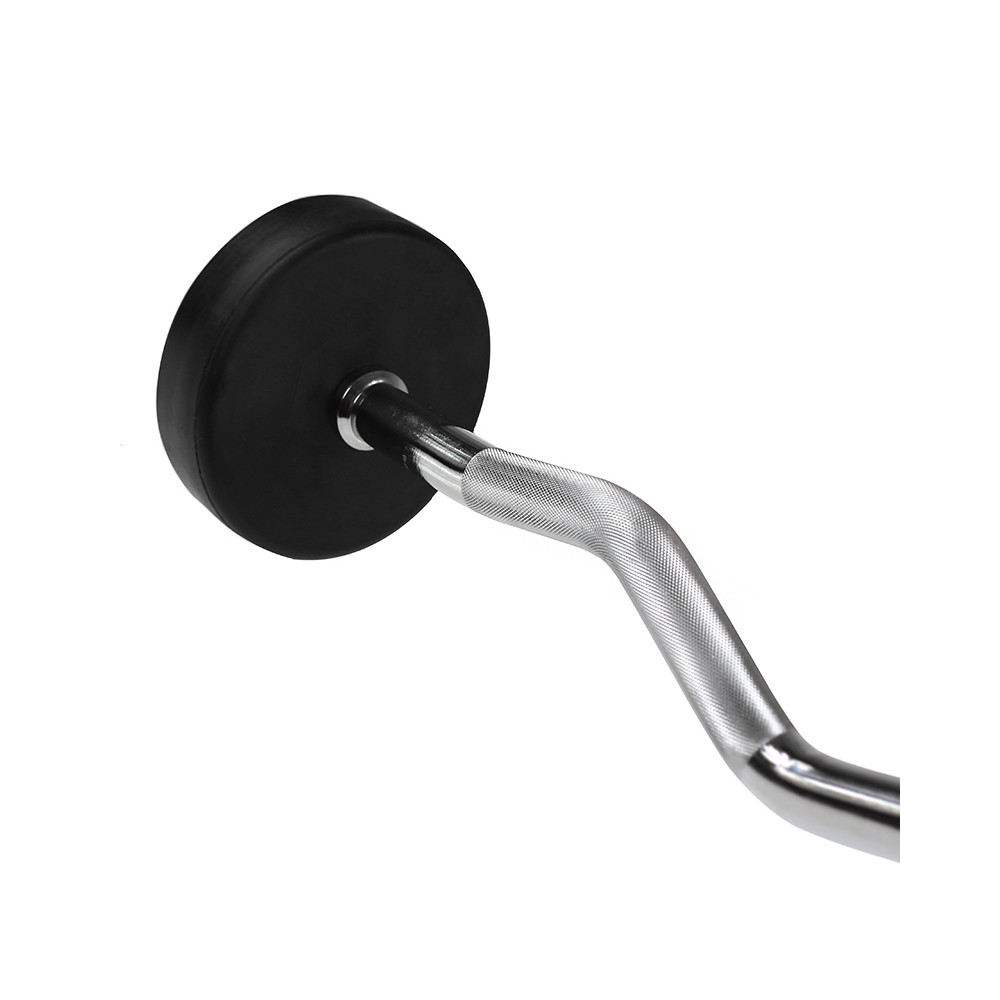 CURLHANTEL / CURLSTANGE MIT GUMMIBESCHICHTUNG 35 KG HMS