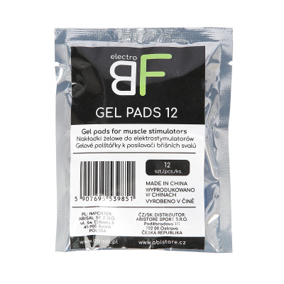 PADS 12 ERSATZ-GEL-PADS FÜR MUSKELTRAINER NN