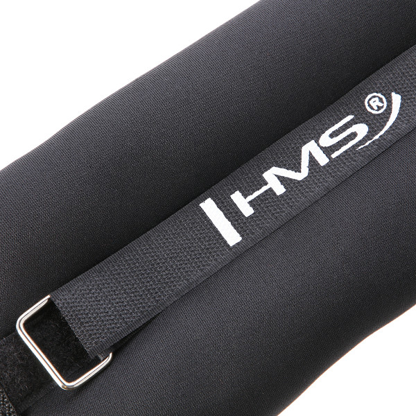 SCHWARZ GEWICHTSMANSCHETTEN FÜR HÄNDE UND BEINE 2 x 3 KG HMS