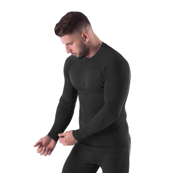 THERMOAKTIVE UNTERWÄSCHE FÜR MÄNNER SCHWARZ SET 2XL/3XL RAGNAR NILS
