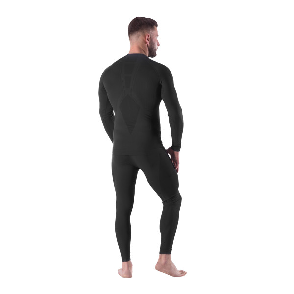 THERMOAKTIVE UNTERWÄSCHE FÜR MÄNNER SCHWARZ SET 2XL/3XL RAGNAR NILS