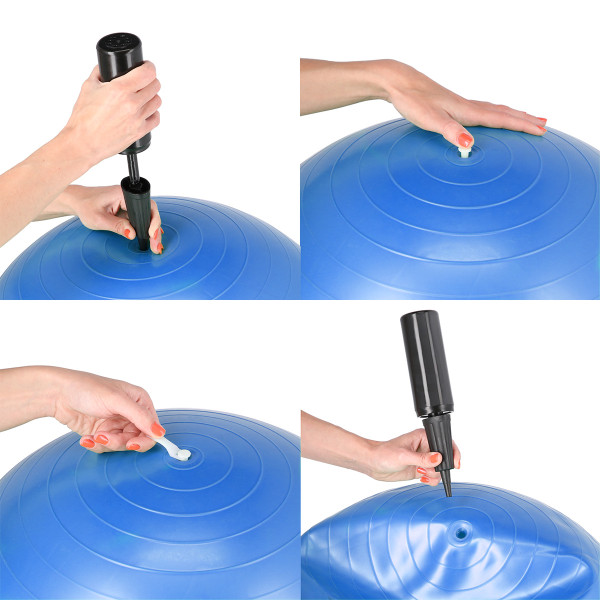 55CM BLUE GYMNASTIKBALL HMS