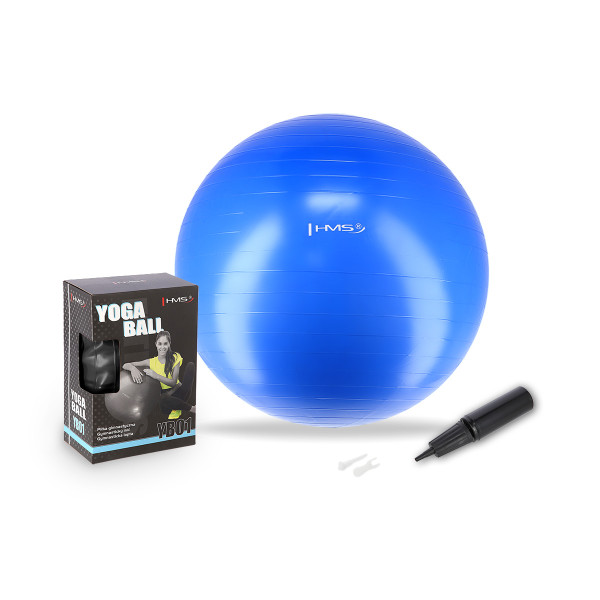 55CM BLUE GYMNASTIKBALL HMS