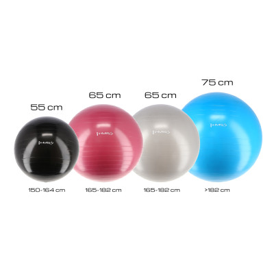 75CM AZURE GYMNASTIKBALL HMS