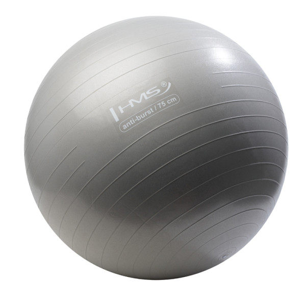 75CM GRAY ANTI-BURST GYMNASTIKBALL HMS