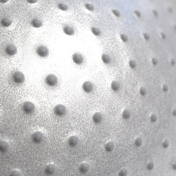 65CM LIGHT GRAY GYMNASTIKBALL MIT MASSAGENOPPEN HMS