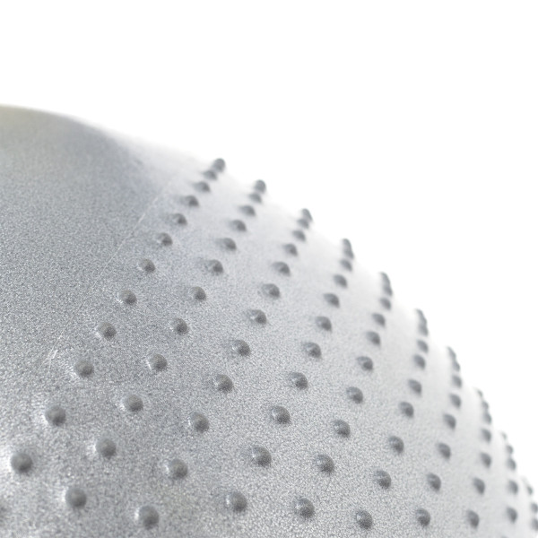 65CM LIGHT GRAY GYMNASTIKBALL MIT MASSAGENOPPEN HMS