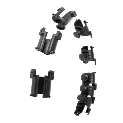 HHW12 HULA-HOOP-REIFEN PLUS SIZE BLACK MIT MASSAGENOPPEN...