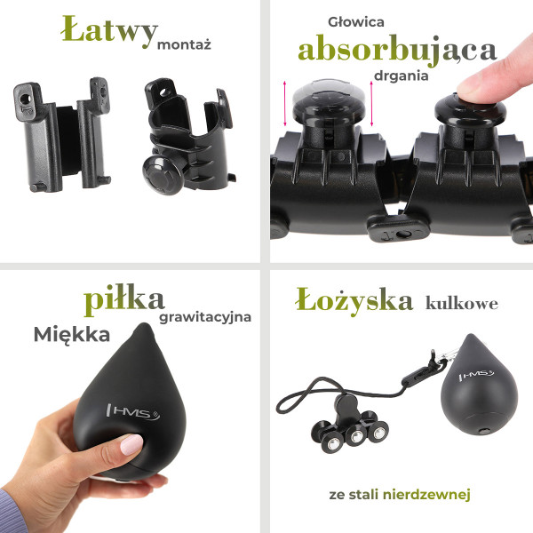 HHW12 HULA-HOOP-REIFEN PLUS SIZE BLACK MIT MASSAGENOPPEN UND ZÄHLER HMS + SLIMMING-GURT BR163 RED