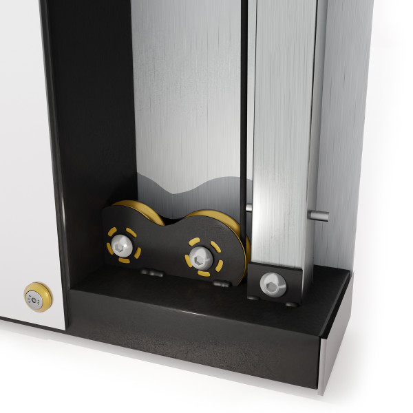 KRAFTSTATION MIT GEWICHTSBLOCK UND PNEUMATISCHEM WIDERSTAND COMMERCIAL HMS