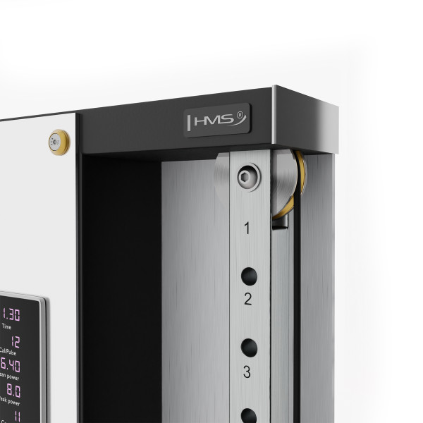 KRAFTSTATION MIT GEWICHTSBLOCK UND PNEUMATISCHEM WIDERSTAND COMMERCIAL HMS