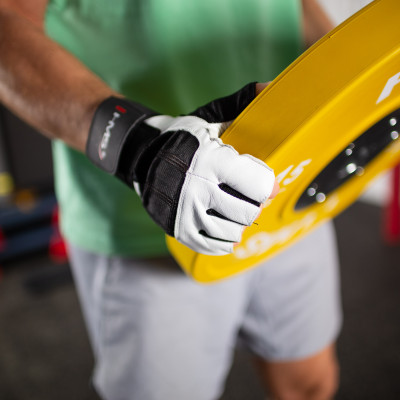 WHITE-BLACK GRÖßE XXL TRAININGSHANDSCHUHE HMS