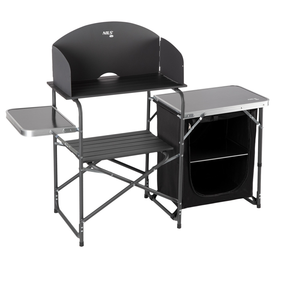 CAMPINGSCHRANK MIT WINDSCHUTZ NILS CAMP