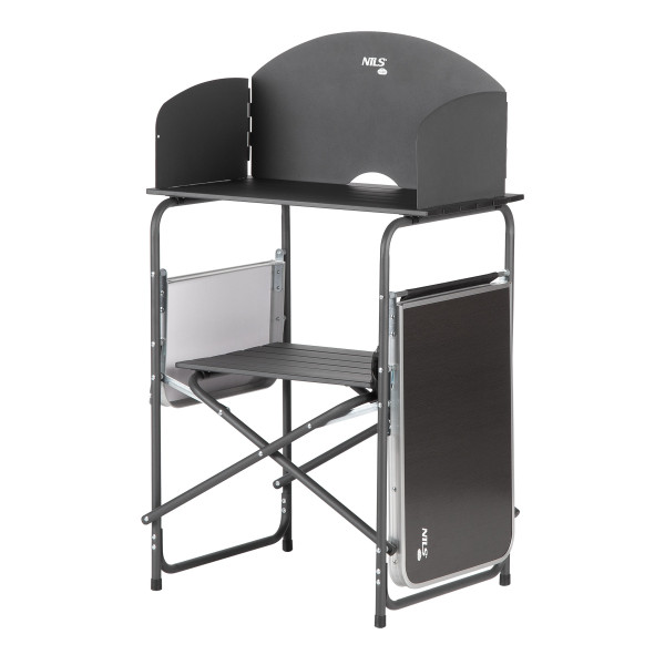 CAMPINGSCHRANK MIT WINDSCHUTZ NILS CAMP