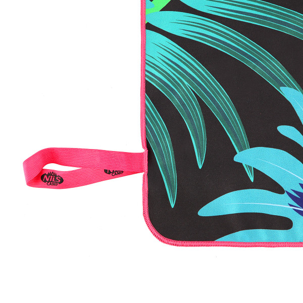 BLÄTTER MIKROFASERHANDTUCH 160X80 cm NILS CAMP