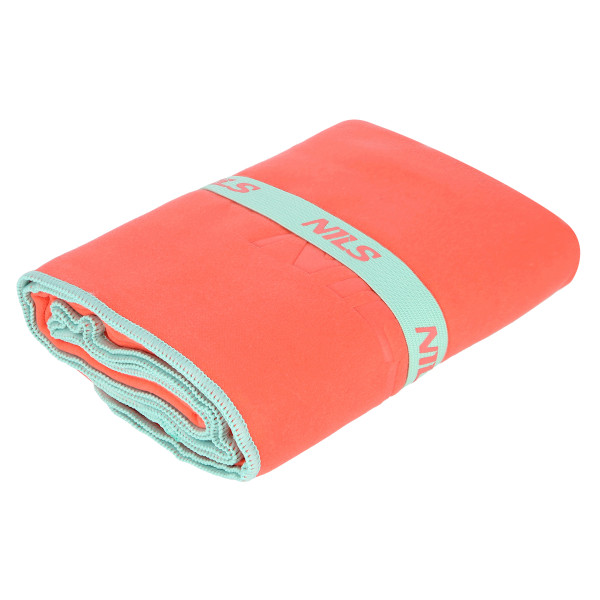 KORALLENROT MIKROFASERHANDTUCH 140X70 CM NILS