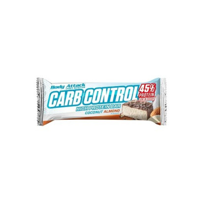 Body Attack Carb Control - Proteinriegel 100g (15 Riegel)...