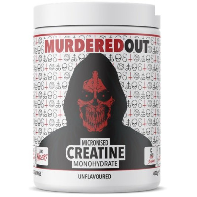 Murdered Out Micronised Creatine Monohydrate 400g MHD...