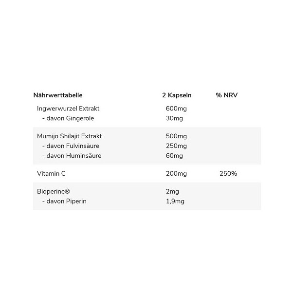 GN Shilajit PRO 60 Kapseln