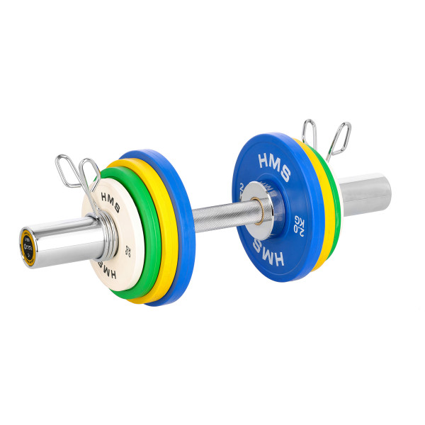 KURZE HANTELSTANGE 5 KG 50 CM HMS