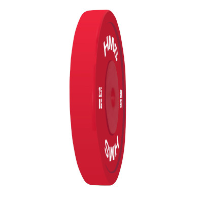 (2 X 2,5 KG) TECHNISCHE OLYMPISCHE GEWICHTSSCHEIBE PE ROT...