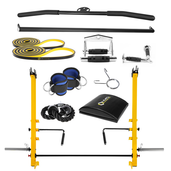 X MULTIFUNKTIONS-SMITH-MASCHINE MIT ZUBEHÖR HMS