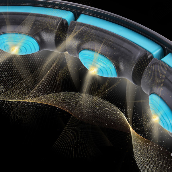 HULA HOOP SCHWARZ/TÜRKIS MIT MAGNETEN, GEWICHT UND ZÄHLER HMS