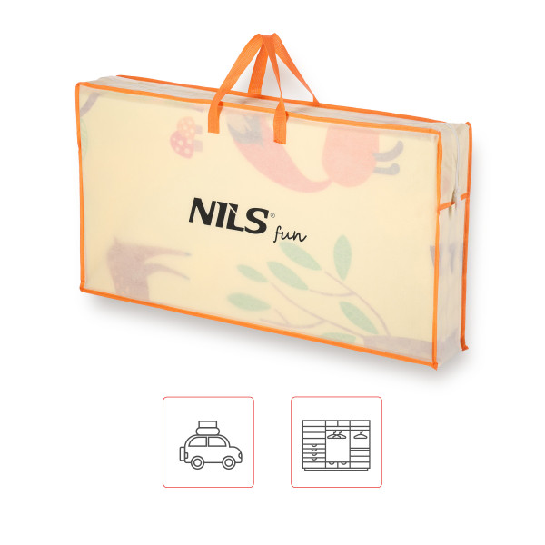 FALTMATTE FÜR KINDER FOREST 190×150 CM NILS FUN