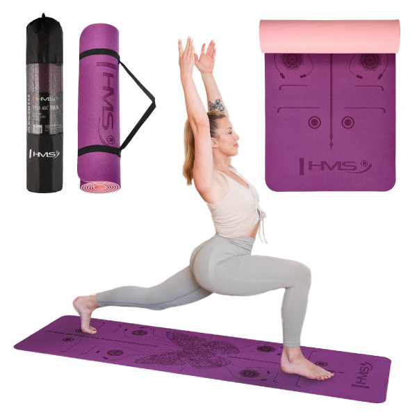 YOGA-MATTE TPE VIOLETT HMS