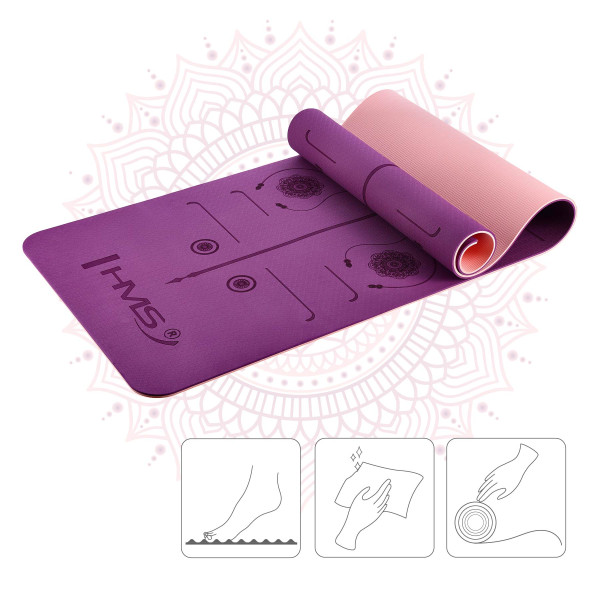 YOGA-MATTE TPE VIOLETT HMS