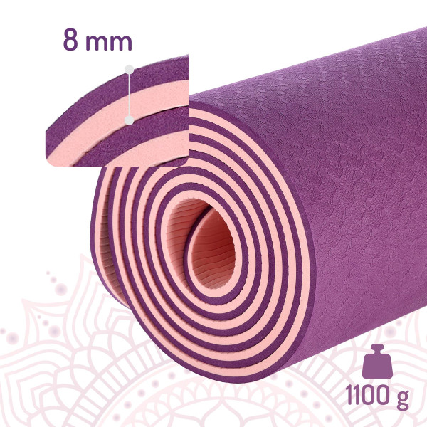YOGA-MATTE TPE VIOLETT HMS