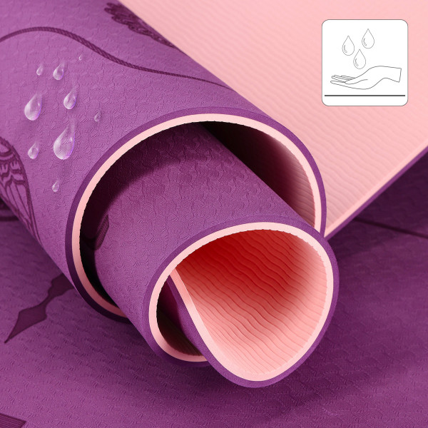 YOGA-MATTE TPE VIOLETT HMS
