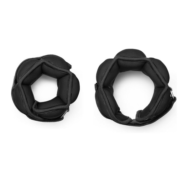 GEWICHTSMANSCHETTEN FÜR KNÖCHEL UND HANDGELENKE VERSTELLBAR 2 x 0,5 KG HMS