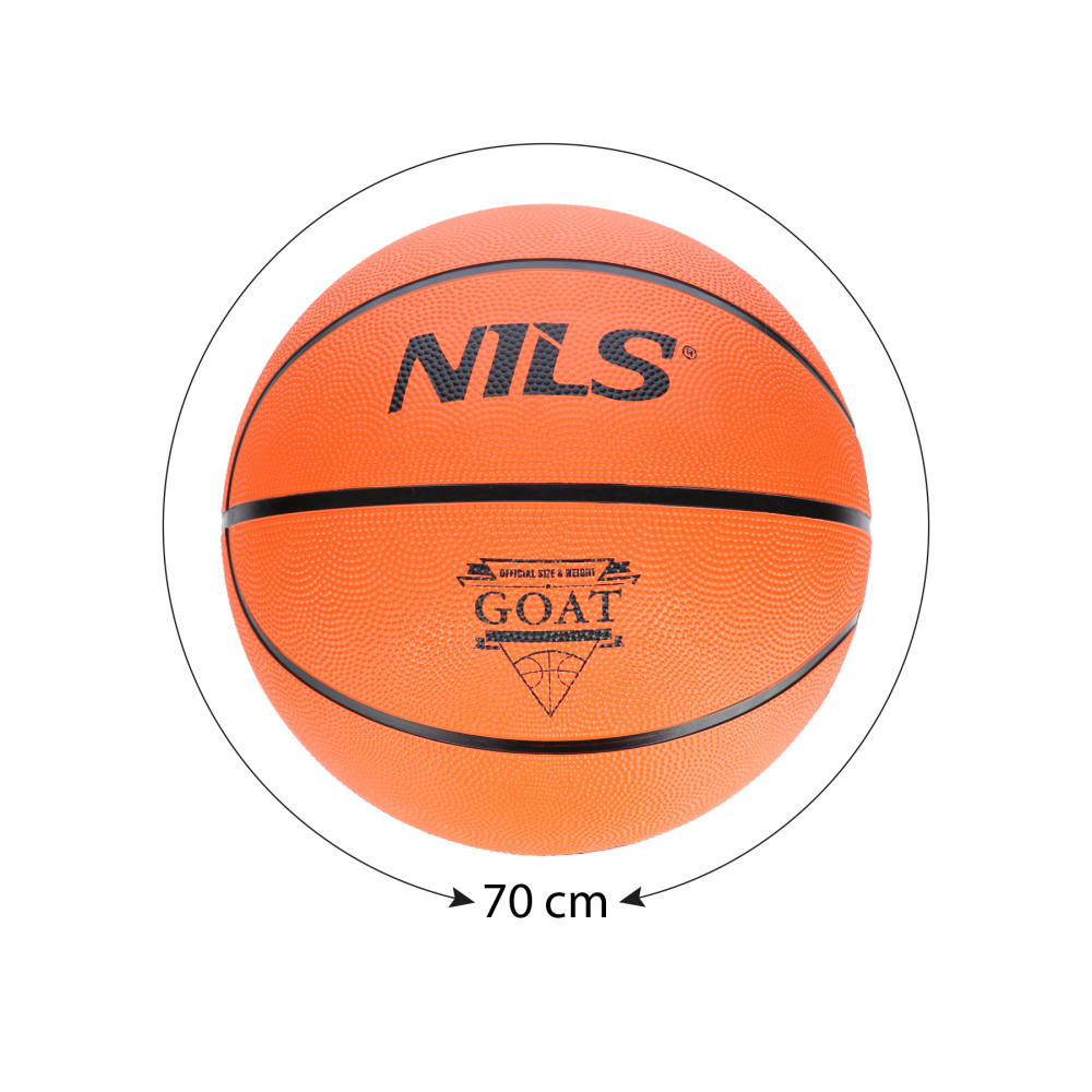 BASKETBALL ORANGE GOAT 5 NILS