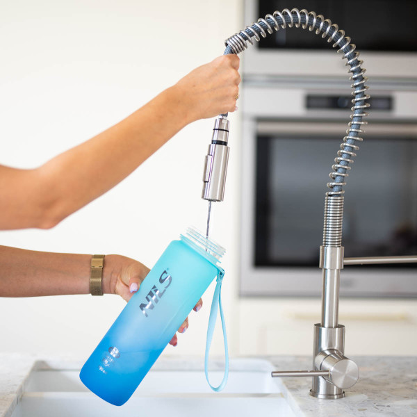 BLAU TRINKFLASCHE TRITAN NILS CAMP