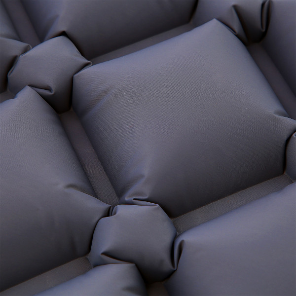 GRAU TOURISTISCHE MATTE MIT DER LUFTPUMPE NILS CAMP