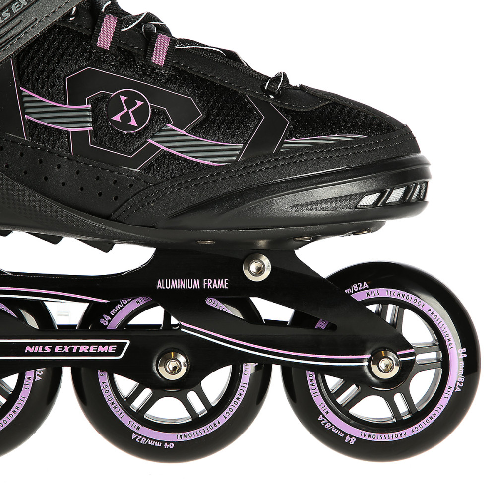 SCHWARZ-VIOLETT GRÖßE 45 INLINER NILS EXTREME