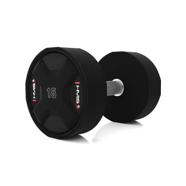 15 KG POLYURETHAN-HANTEL CPU HMS