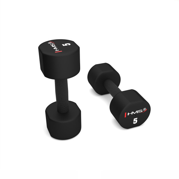 2 X 5 KG POLYURETHAN-HANTELN TPU HMS